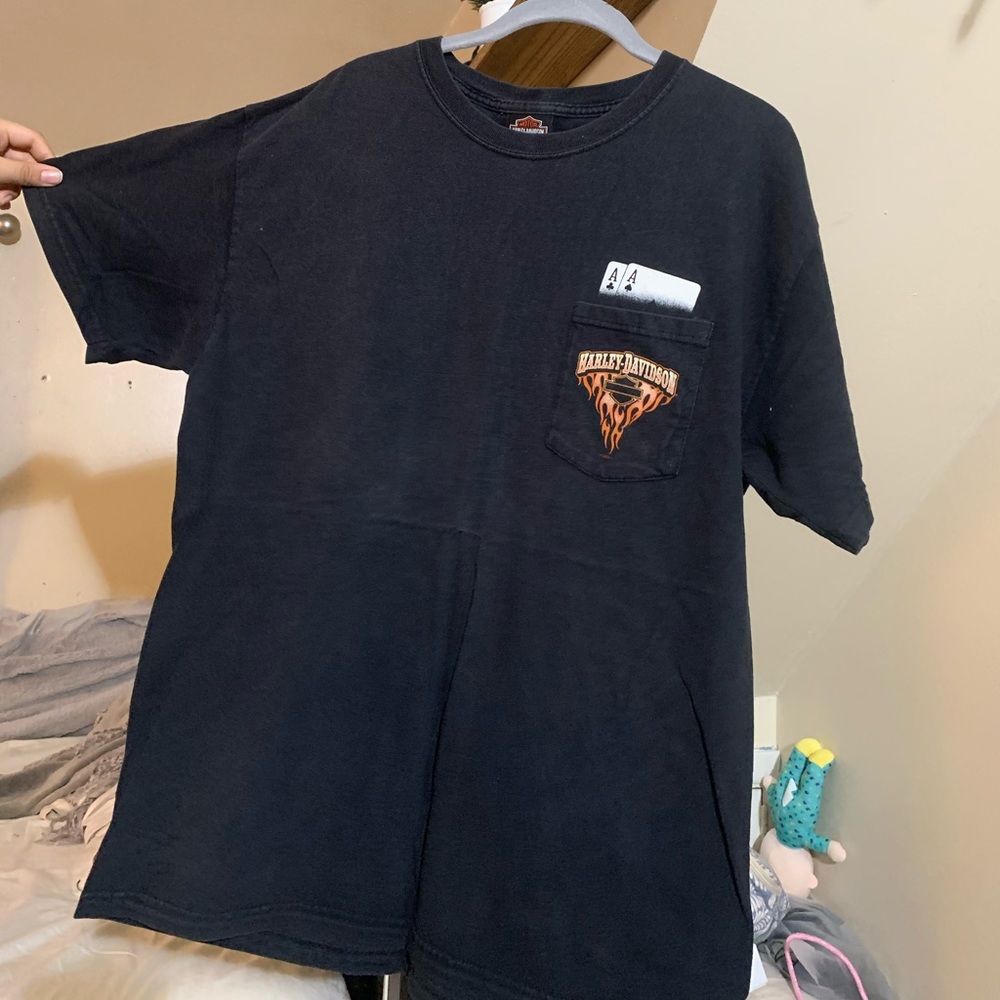 Harley Davidson Pocket Aces New Mexico shirt size Large